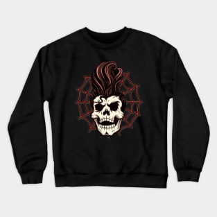 PsychoBilly Skull Crewneck Sweatshirt